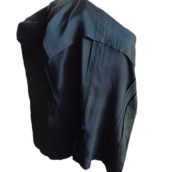 Vintage Mens Blazer 42R Union Made Griffon Jacket Blue Gray Plaid 3-Button - Picture 5 of 9